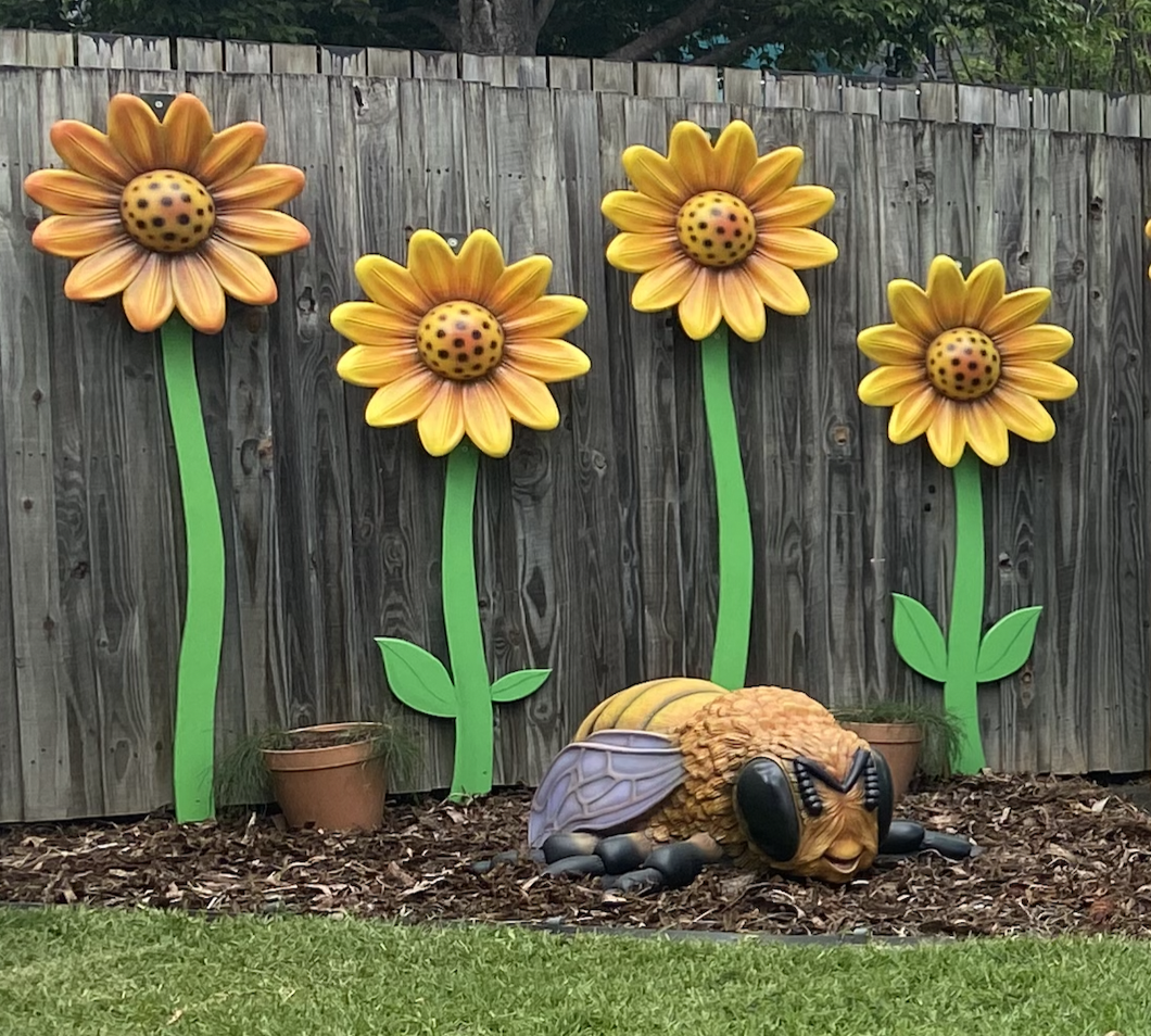 Wall Mounted Daisies