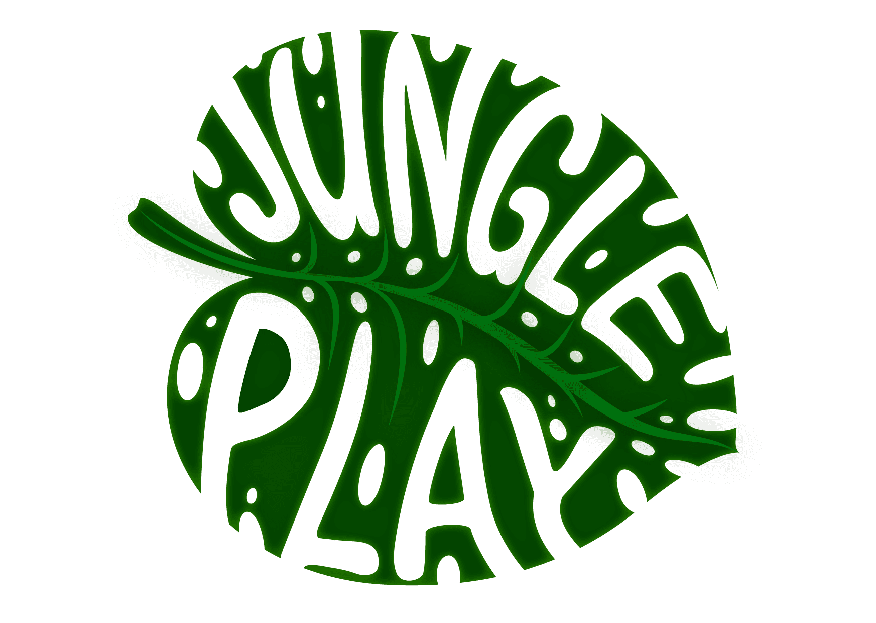 Jungle Play Monstera Logo