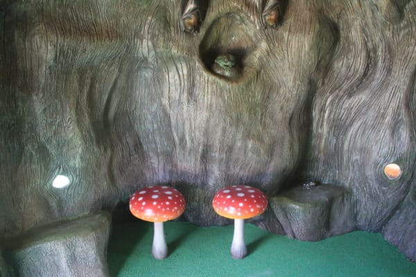 Jungle Play Toadstools inside Treehouse